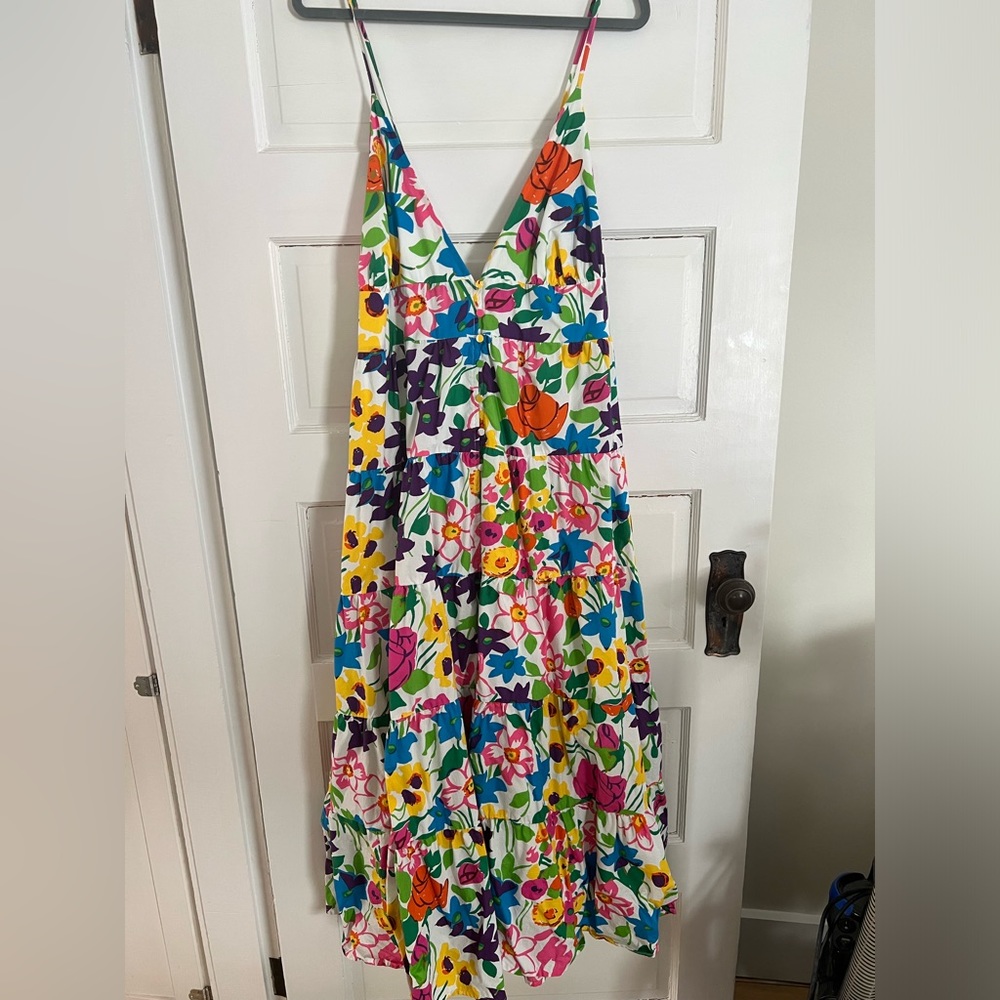 J. Crew Beachwear spaghetti strap dress